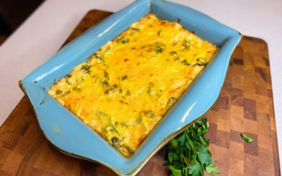 Broccoli Cheese Rice Casserole