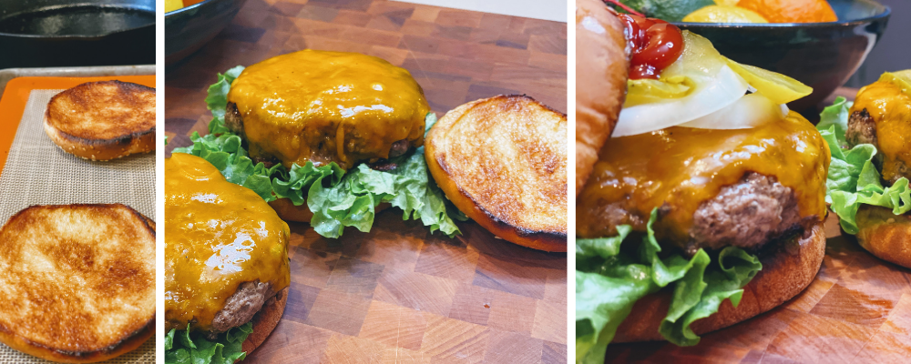 Cast Iron Burgers - An Edible Mosaic™