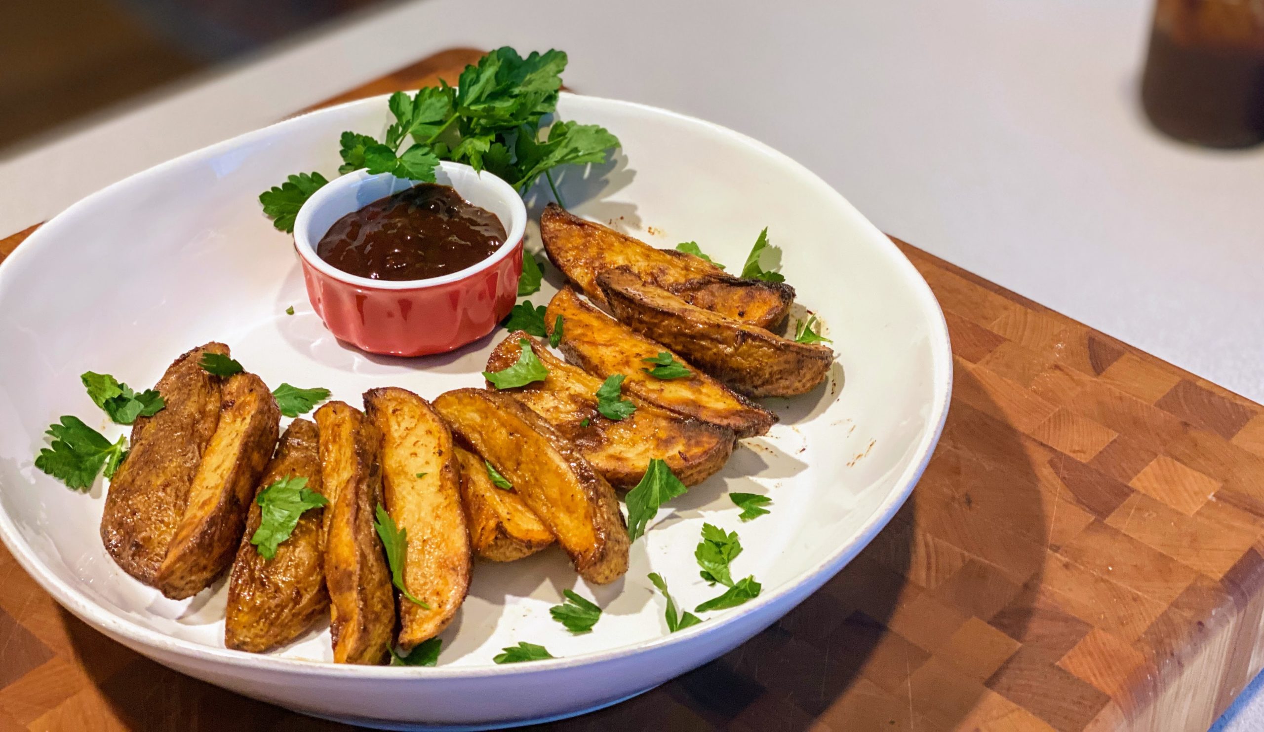 Food By Joe Recipe Simple Easy Roast Potato Wedges Fries Jojos