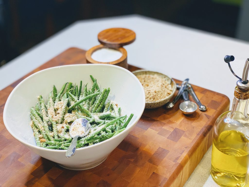 Parmesan Roasted Green Beans Recipe Food By Joe