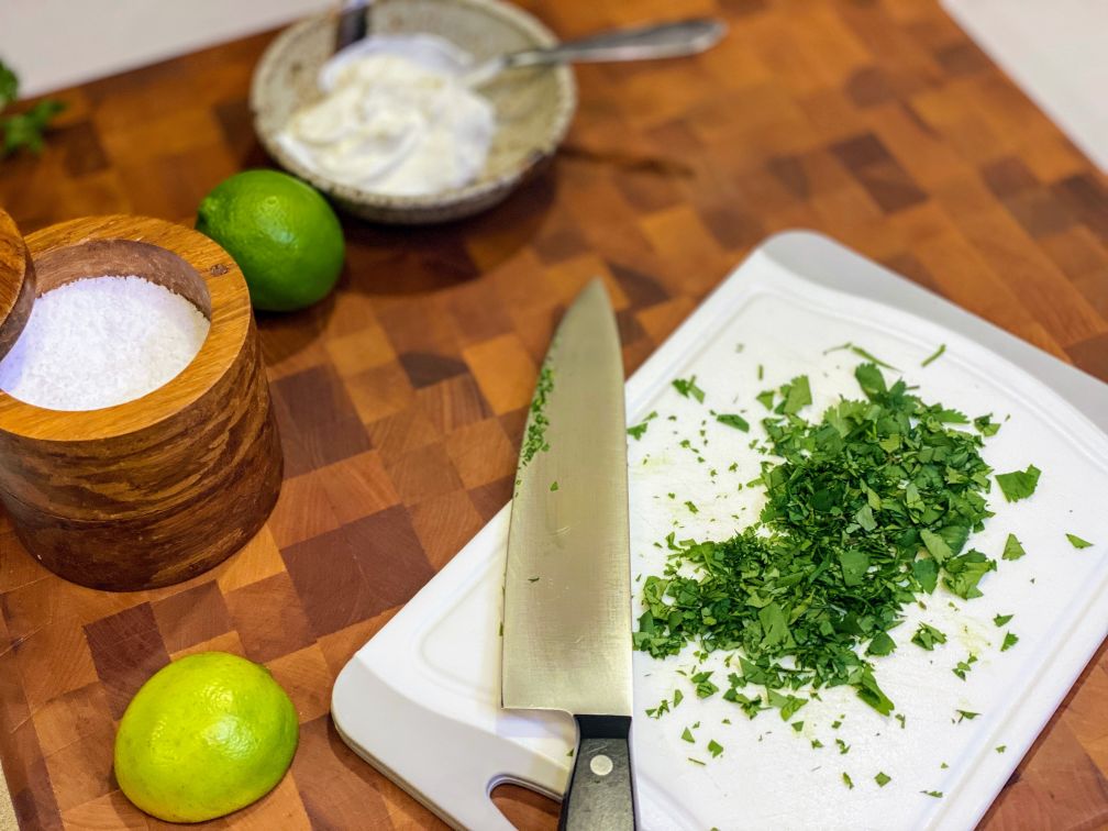 Food By Joe Recipe Cilantro Lime Sour Cream Dip