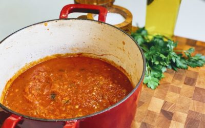 Simple Tomato Marinara Sauce