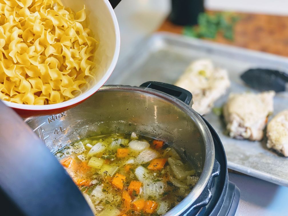 Optimized Food By Joe Recipe Instant Pot Chicken Noodle Soup