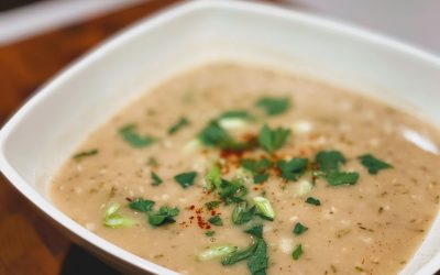 Vegan White Bean & Rosemary Soup