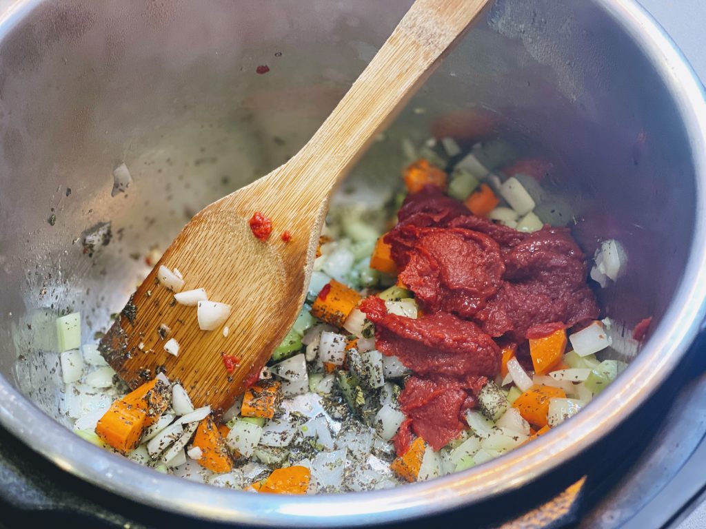 food by joe recipe vegan vegetarian instant pot minestrone soup