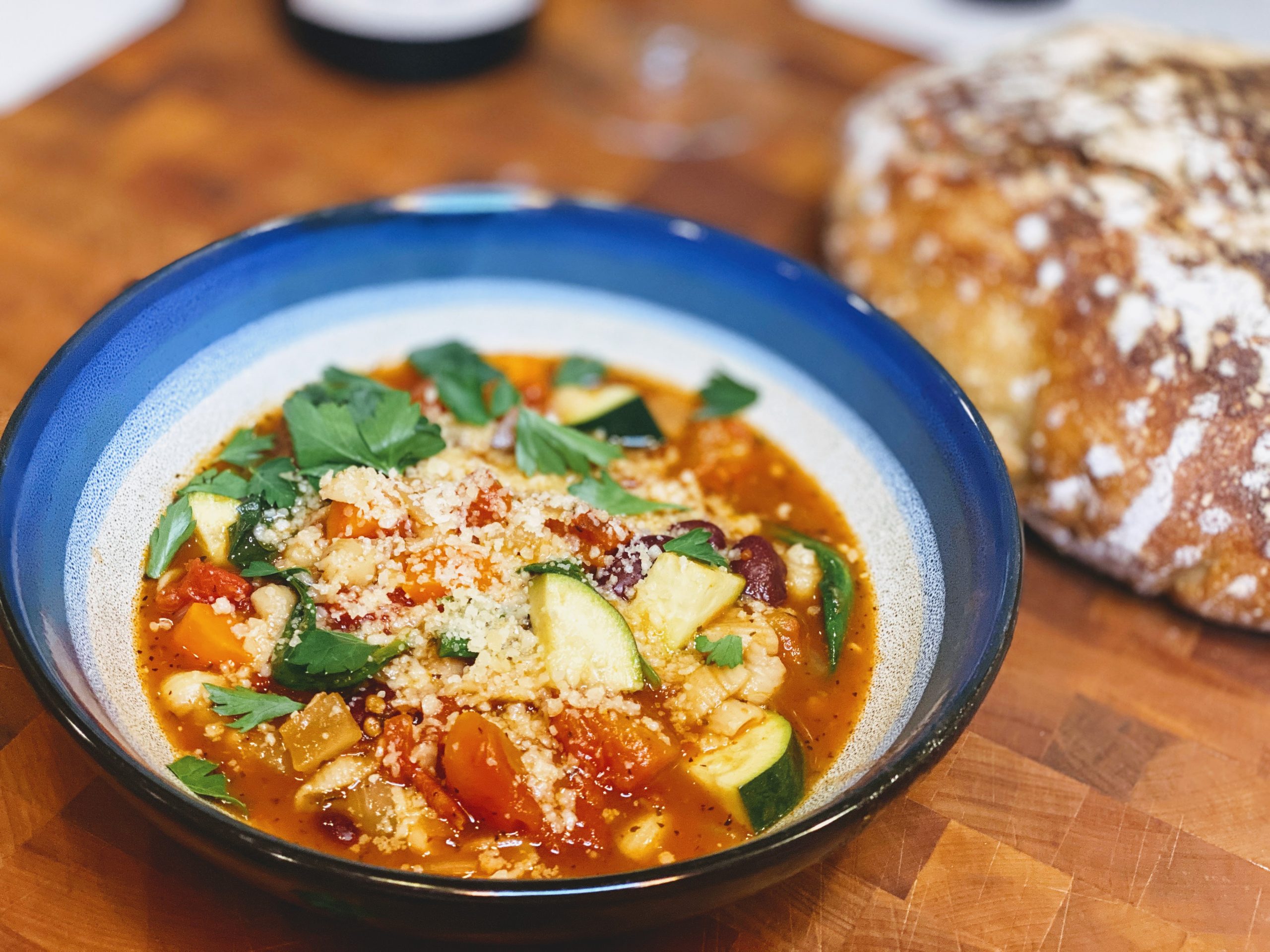 Instant Pot Vegan Minestrone Soup Simple And Healthy Food By Joe