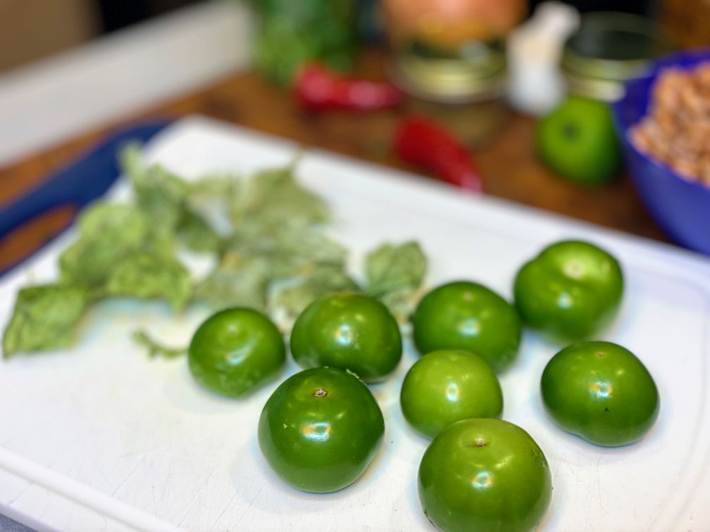 Food By Joe Recipe Vegan Vegetarian pozole verde green posole soup